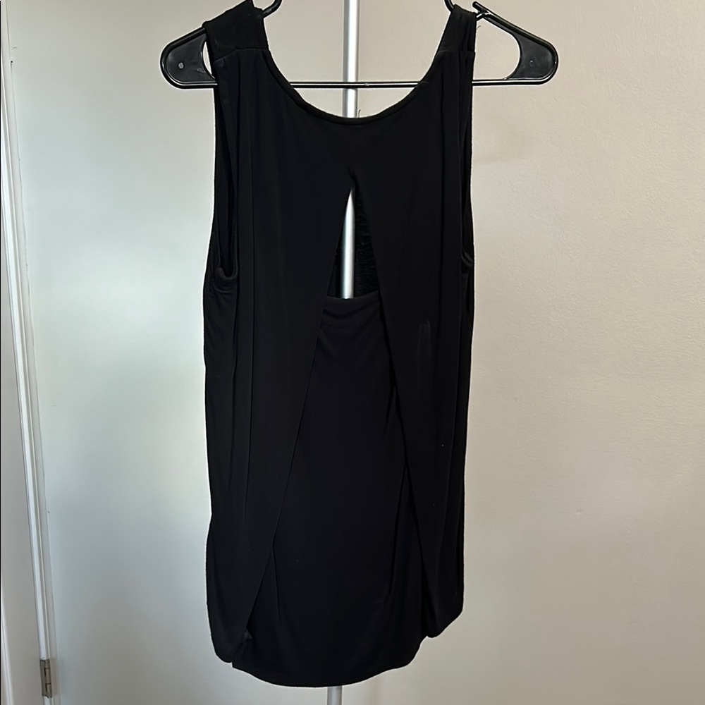 Joan Vass Black Camisole Top